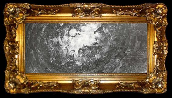 framed  Francisco Rizi Apotheosis of St Anthony of Padua, ta009-2